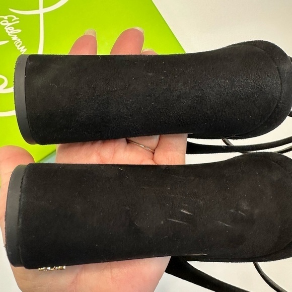 Sam Edelman Kirsten Platform Black Suede Heels - Picture 8 of 10